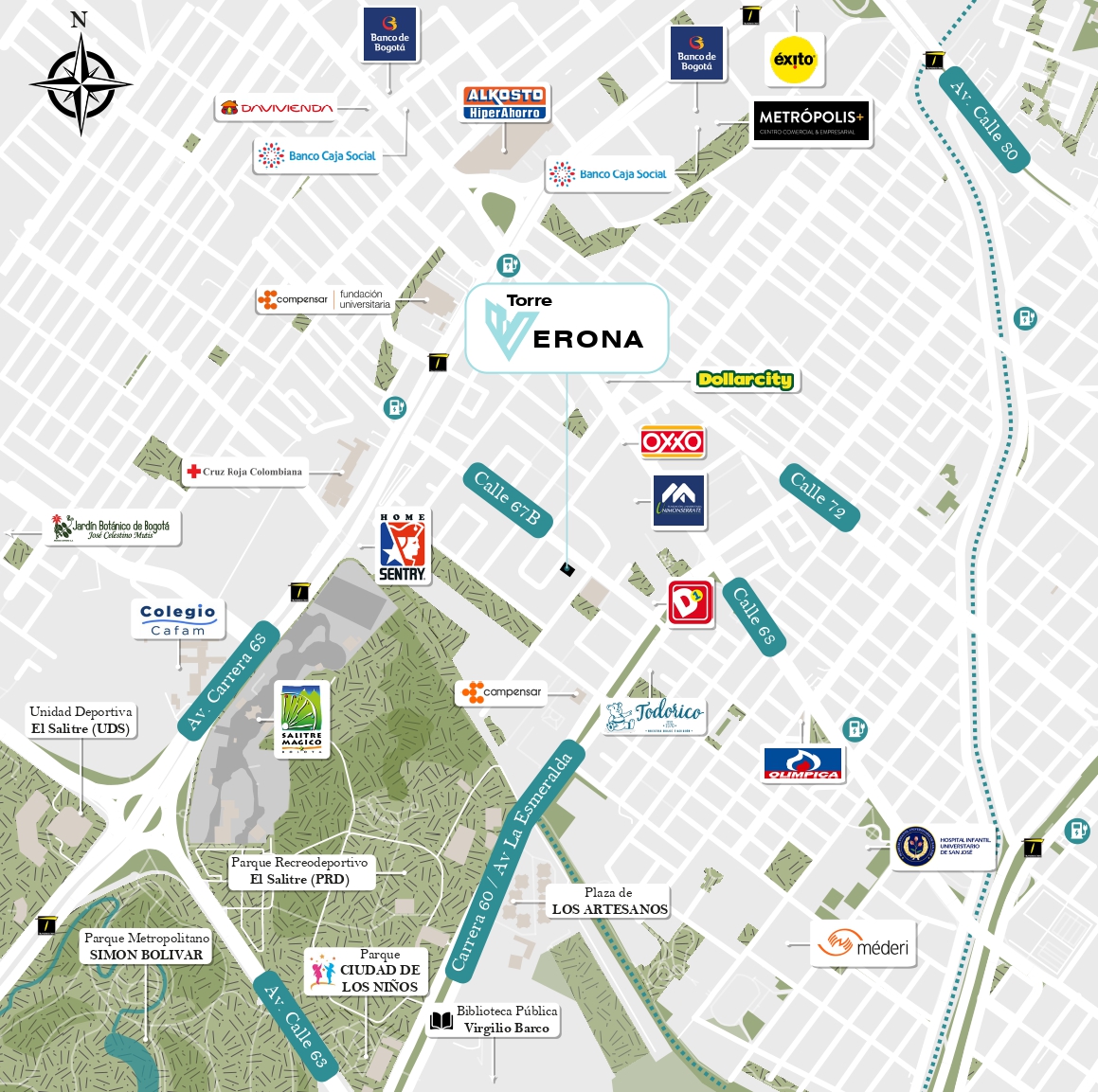 Plano del sector